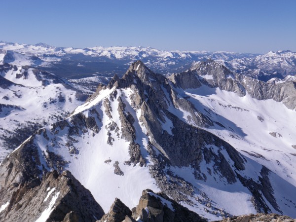 summit view from Matterhorn Peak