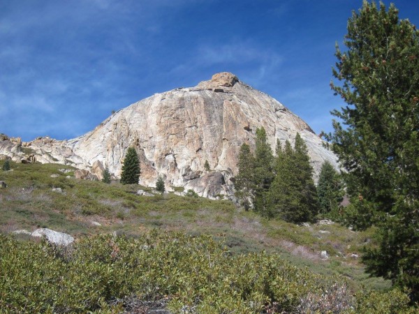 South face of Hoffman peak, nice and dry!