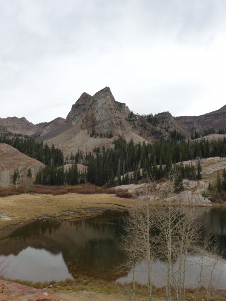 Sundial from Lake Blanche - Eleventh Hour &#40;5.8&#41; goes up the ar...