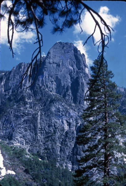 North face of Sentinel Rock