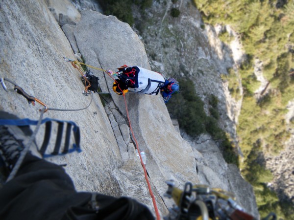 Kristie finishing up pitch three. I was anxious and started up pitch f...