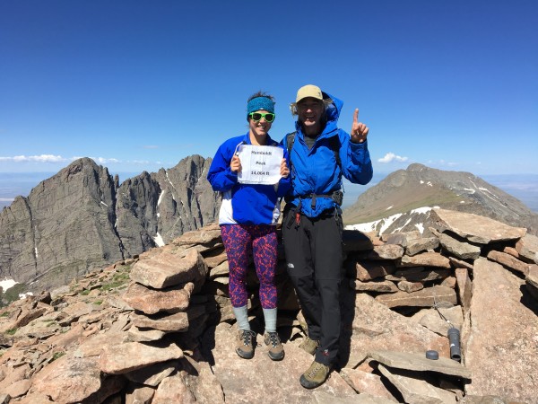 Woo!  My first 14er in Colorado.