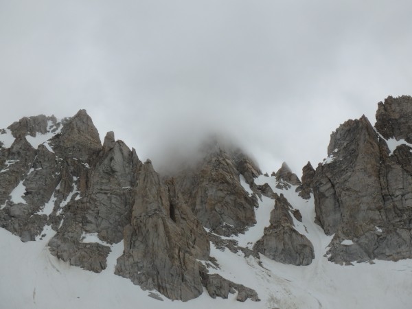 Matterhorn Peak, photo taken near camp