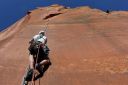 A scorching July 4th climb up Moonlight Buttress - Click for details