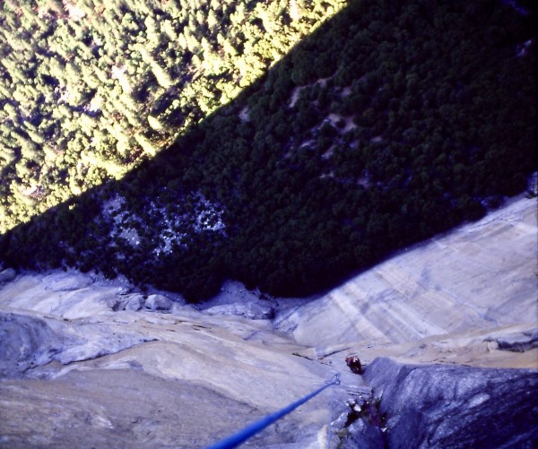 During the second ascent w/ J.Roberts
