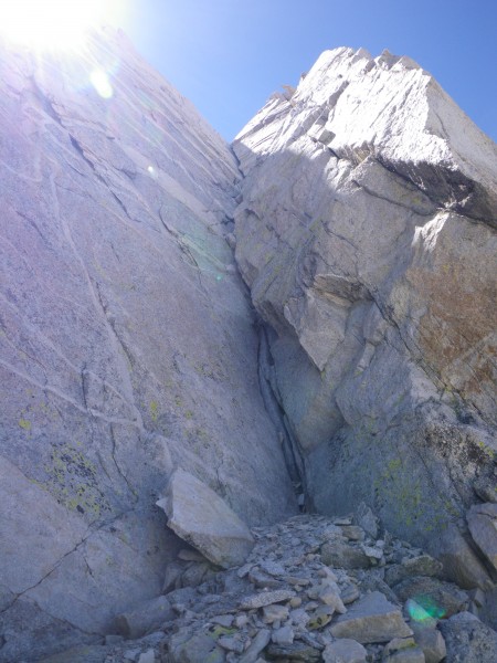 Double Dihedral &#40;5.8&#41; -- got off-route on 4th pitch, we didn't...