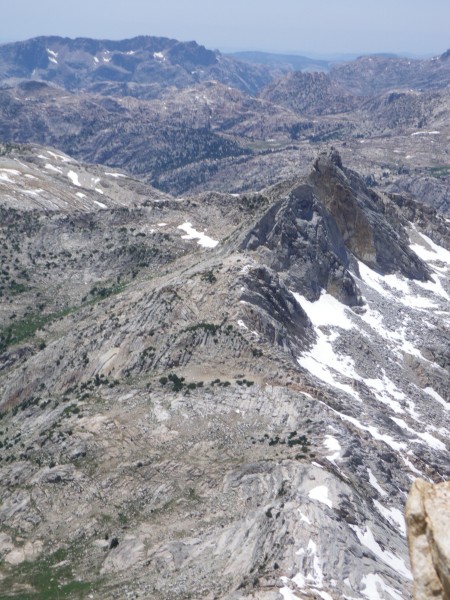 View from top of North Arete