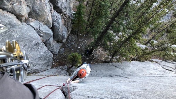 10. out at the anti-ghost: bluebell crack, 15m, 5.10a; 08.09.2018