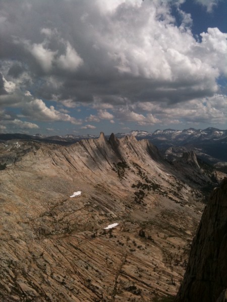 View of Matthes from Echo Summit