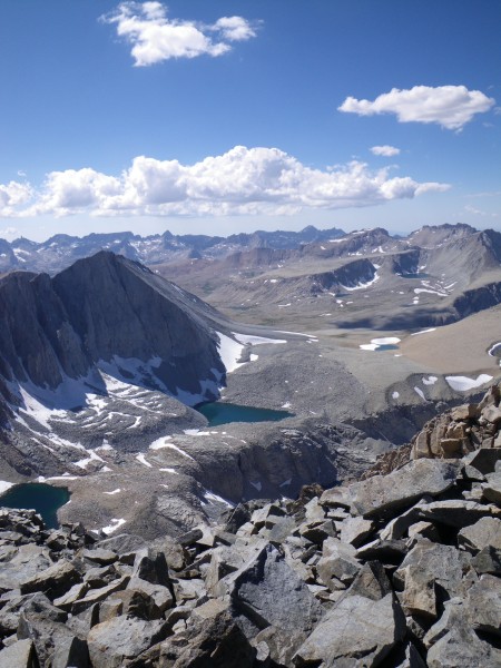Williamson Bowl and Tyndall, from the main summit